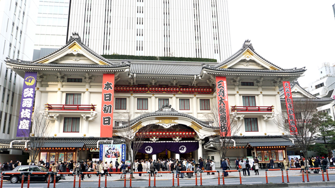 歌舞伎座「三月大歌舞伎」初日開幕 