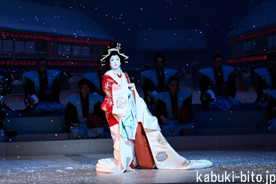 『傾城雪吉原』 坂東玉三郎 歌舞伎座「十二月大歌舞伎」夜の部Bプロ初日も開幕