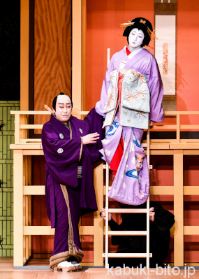 『仮名手本忠臣蔵』 左より、中村芝翫、中村七之助 3年ぶりに浅草で幕を開けた「平成中村座」
