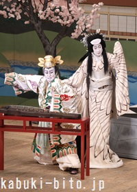 『金門五三桐』 左より、片岡愛之助、中村扇雀 大阪松竹座「壽初春大歌舞伎」初芝居の幕が開く