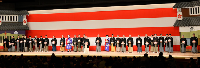 歌舞伎座で平成最後の「節分祭」