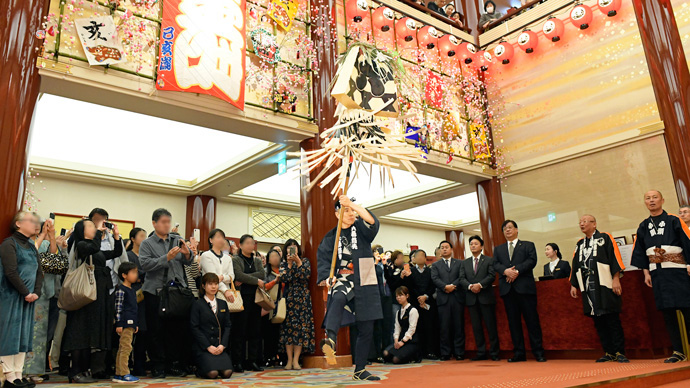 歌舞伎座「木遣り始め」で寿ぐ平成最後の正月