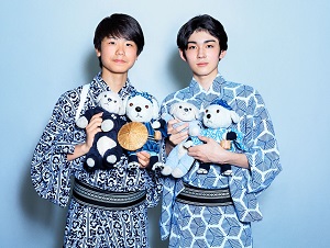 「ぼん」「ボン吉」とともにパシャリ 染五郎、團子出演「夏再見参!?YJKT」のお知らせ