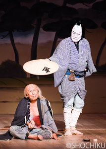 『沼津』左より、中村歌六、中村吉右衛門 歌舞伎座「秀山祭九月大歌舞伎」初日開幕