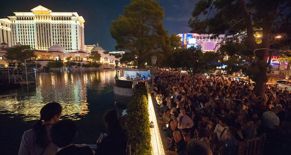 Premiere of Panasonic presents「KABUKI Spectacle」at Fountains of Bellagio