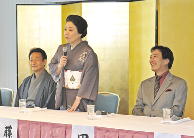 権十郎が「八月喜劇夏祭り」の意気込みを語る