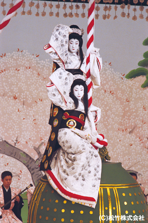 《月イチ歌舞伎》『京鹿子娘二人道成寺』