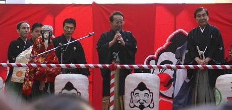 大阪松竹座で「十日戎」