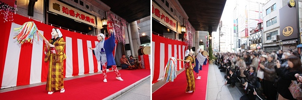 大阪松竹座「壽初春大歌舞伎」が華やかに初日を迎えました