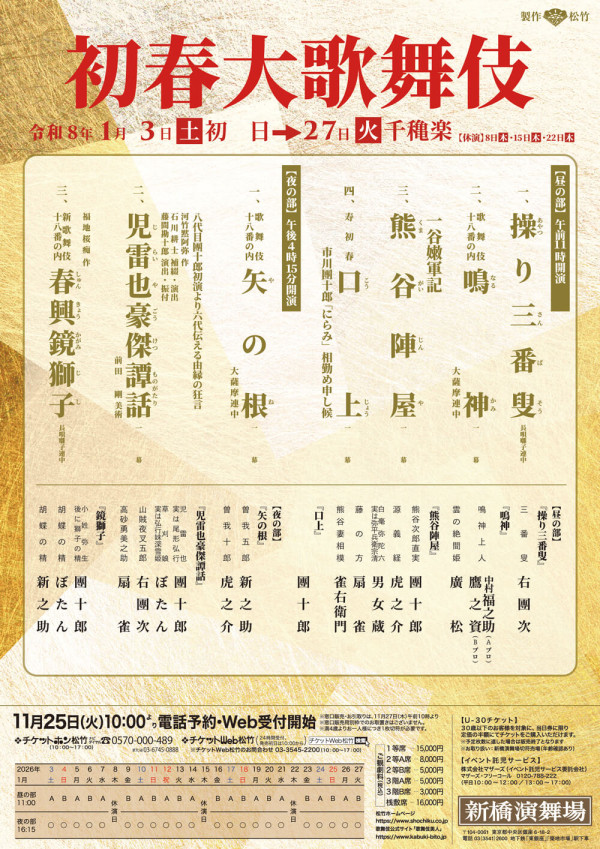初春大歌舞伎