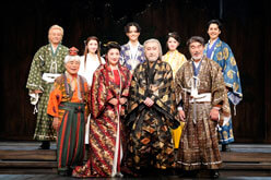 芝翫出演、新橋演舞場『リア王』初日開幕