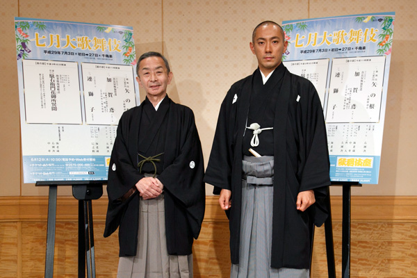 右之助が歌舞伎座「七月大歌舞伎」で二代目市川齊入襲名披露