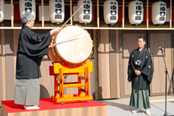 平成中村座 小倉城公演」九州初公演の一番太鼓｜歌舞伎美人