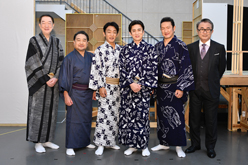 「吉例顔見世大歌舞伎」『歌舞伎絶対続魂』の稽古場から