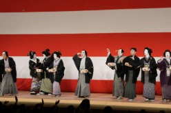 歌舞伎座「猿若祭二月大歌舞伎」で「節分祭」豆まき