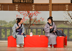『お江戸みやげ』左より、中村勘九郎、中村芝翫 歌舞伎座「九月大歌舞伎」初日開幕