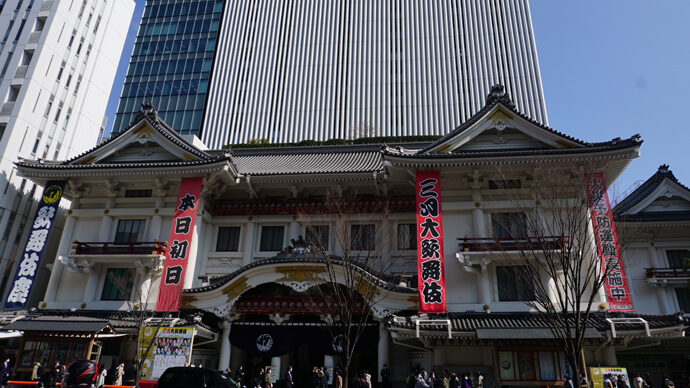 歌舞伎座「三月大歌舞伎」初日開幕