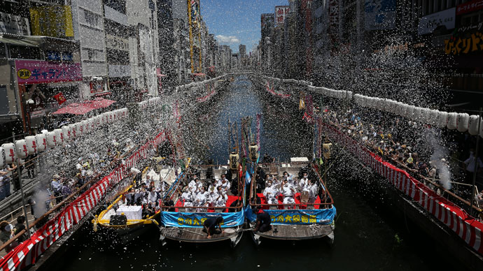 大阪松竹座「七月大歌舞伎」3年ぶりの船乗り込み