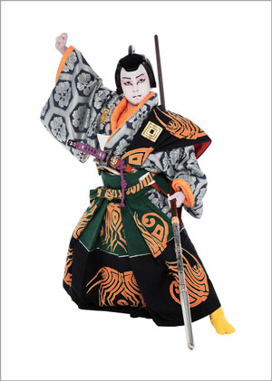 『毛抜』市川新之助 Ⓒ篠山紀信 歌舞伎座『外郎売』、『毛抜』扮装ビジュアル公開