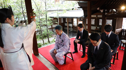 歌舞伎座「鳳凰祭四月大歌舞伎」猿之助が公演成功祈願