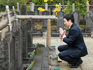 歌舞伎座『俵星玄蕃』『荒川十太夫』、松緑、坂東亀蔵、左近が泉岳寺へ