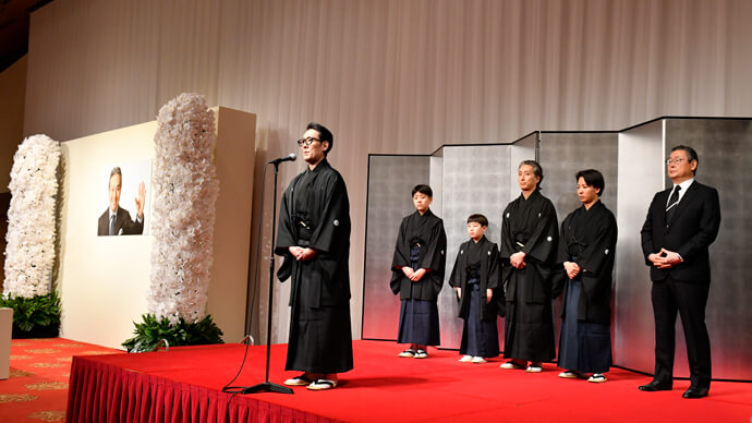 十八世中村勘三郎十三回忌追善公演を前に「偲ぶ会」を開催