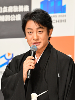 片岡愛之助 愛之助、中車、壱太郎が語る、「立川立飛歌舞伎特別公演」
