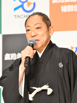 市川中車 愛之助、中車、壱太郎が語る、「立川立飛歌舞伎特別公演」