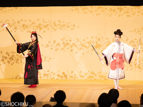 こども歌舞伎スクール寺子屋 中学部門成果披露発表会で『本朝不思議之國 夢逢姫』を上演 こども歌舞伎スクール寺子屋 中学部門成果披露発表会「寺子屋乙女かぶき『本朝不思議之國 夢逢姫』」が開催されました