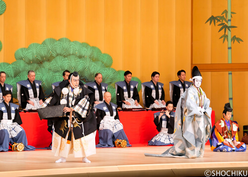 『勧進帳』左より、市川團十郎、八代目尾上菊五郎 歌舞伎座「團菊祭五月大歌舞伎」初日開幕