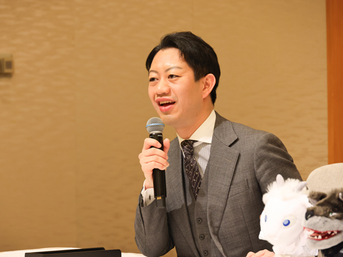 獅童、壱太郎が博多座『あらしのよるに』スペシャルイベントに登場