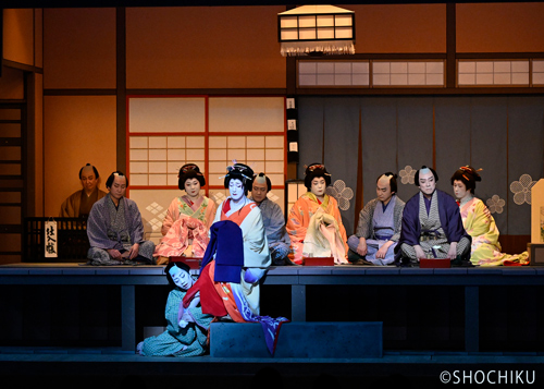 『曽根崎心中物語』（松プログラム）左より、中村壱太郎、尾上右近