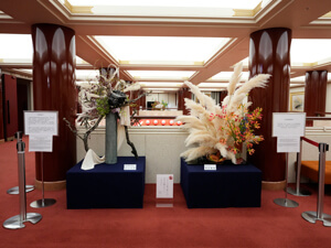 歌舞伎座「七月大歌舞伎」いけばな場内展示のお知らせ