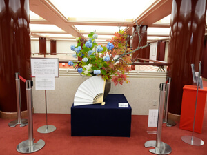 歌舞伎座「七月大歌舞伎」いけばな場内展示のお知らせ