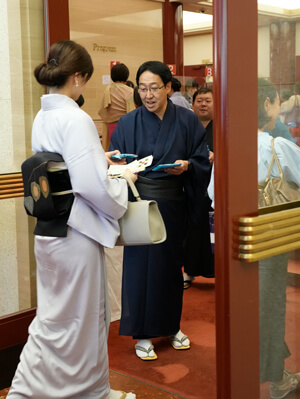 ハレの日を楽しむ、歌舞伎座「着物・ゆかたの日」