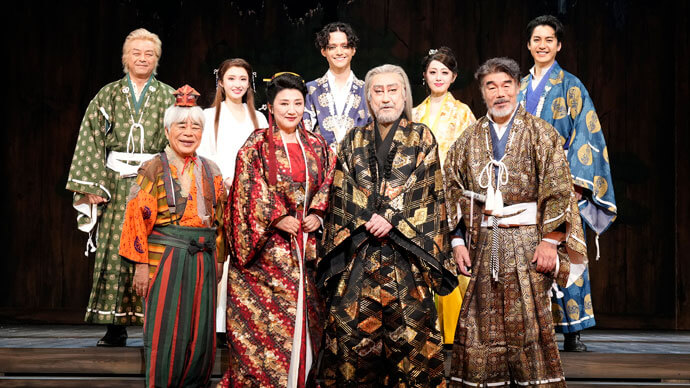 芝翫出演、新橋演舞場『リア王』初日開幕