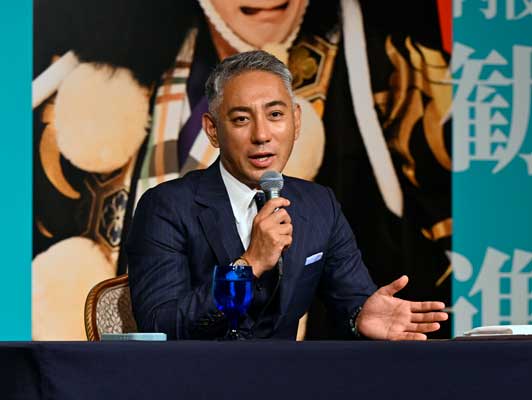 團十郎が語る、「市川團十郎特別公演」