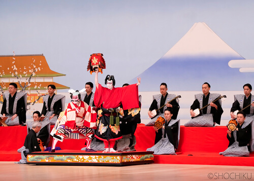 歌舞伎座「壽 初春大歌舞伎」初日開幕