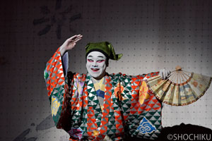 『風の谷のナウシカ』中村種之助。狂言回しの役割も担った道化を好演しました 種之助「ナウシカ歌舞伎夜話」出演のお知らせ