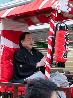 鴈治郎、虎之介が「宝恵駕行列」に登場