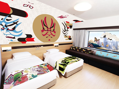 歌舞伎コラボレーションルームがホテルメトロポリタンエドモントにオープン