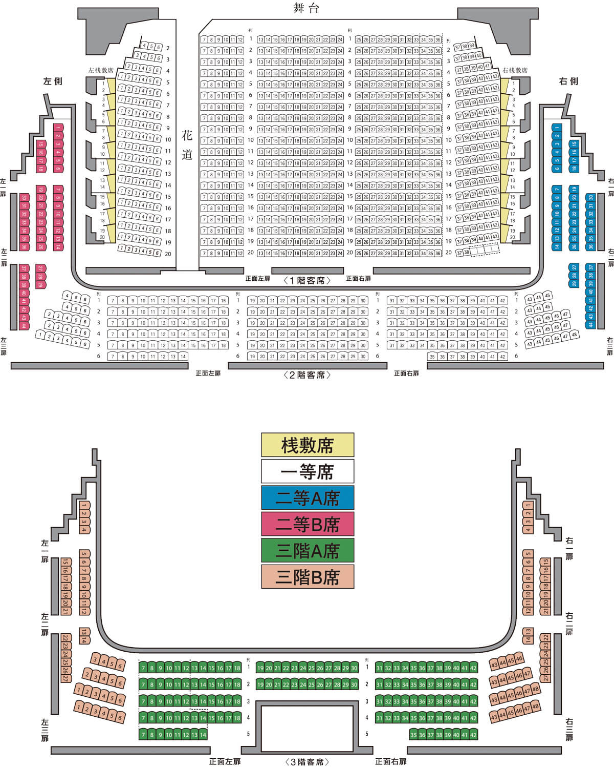 流白浪燦星　ルパン歌舞伎　12/7 1等席　1枚　新橋演舞場