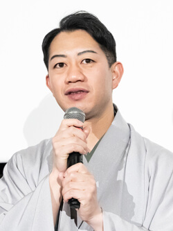 鴈治郎、壱太郎、シネマ歌舞伎『曽根崎心中』完成披露上映会に登場