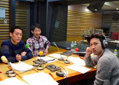 「新春浅草歌舞伎」メンバーがラジオ収録で集結