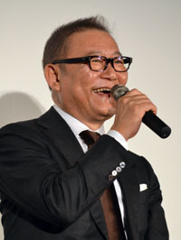 海老蔵がドラマ「石川五右衛門」完成披露試写会に登場