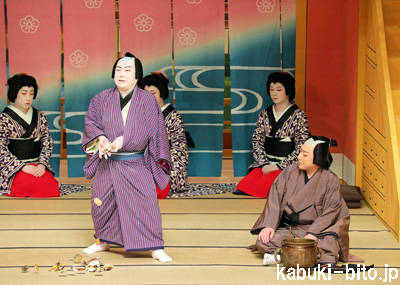『恋飛脚大和往来』「封印切」中村鴈治郎、中村芝翫 「松竹大歌舞伎 北京公演」で日中国交正常化45周年を祝う