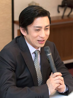 市川染五郎 染五郎が『夏祭浪花鑑』成功祈願で高津宮へ