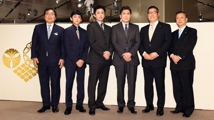 幸四郎、染五郎、金太郎も登場「高麗屋三代襲名記念展」オープン