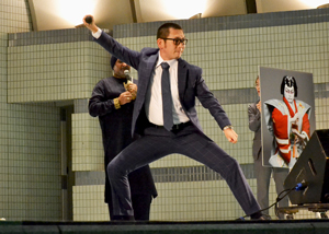 坂東彦三郎 彦三郎が「ナマステ・インディア」で『マハーバーラタ戦記』をアピール