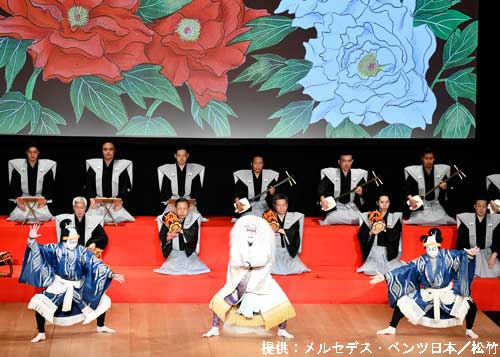 尾上右近『石橋』で新橋演舞場イベントに登場